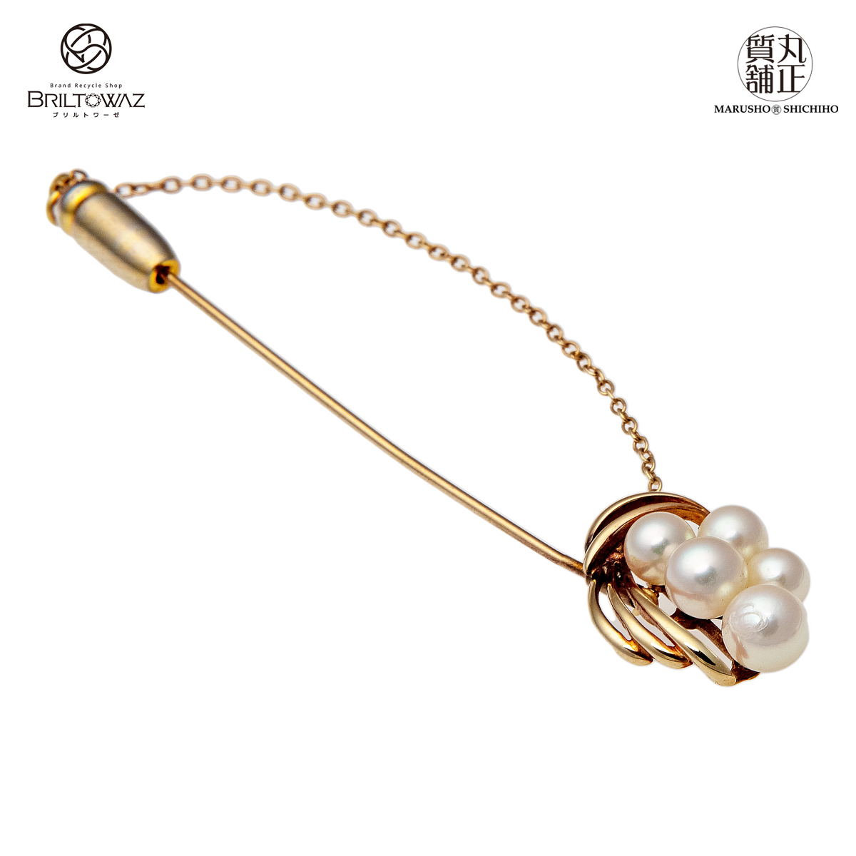 専用です【美品】ミキモト MIKIMOTO パールプローチ K14-