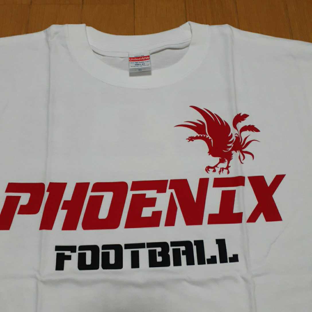 【非売品】日本大学アメフト部PHOENIX 選手支給Tシャツ2種類 BIG RED XL　ウィンドウブレーカー_画像2