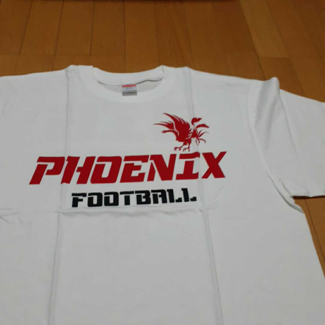 【非売品】日本大学アメフト部PHOENIX 選手支給Tシャツ2種類 BIG RED XL　ウィンドウブレーカー_画像1