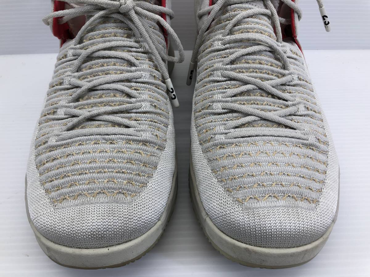 □NIKE AIR JORDAN XXXII LOW PF 26㎝ LIGHT BONE/BLACK-VACHETTA TAN AH3347-004 エアジョーダン 32 ナイキ スニーカー□_画像2