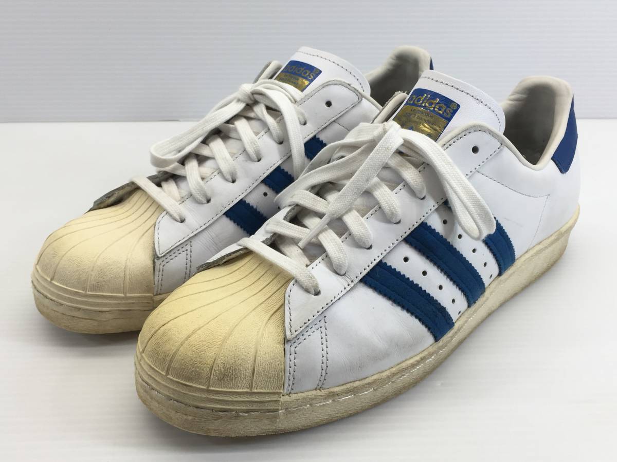 36 割引28 5cm人気商品 Adidas アディダス スーパースター 80s 16年製 白 青 金ベロ G 28 5cm 中古品 アディダス メンズシューズ ファッション28 5cm Musikhazi Com 36 割引28 5cm人気商品 Adidas アディダス スーパースター 80s 16年製 白 青 金ベロ G 28 5cm 中古品 アディダス メンズシューズ ファッション28 5cm Musikhazi Com