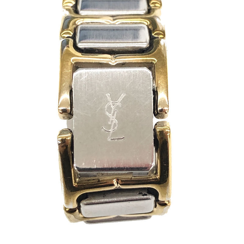 イヴ・サンローラン YVES SAINT LAURENT 腕時計 コンビカラー QZ