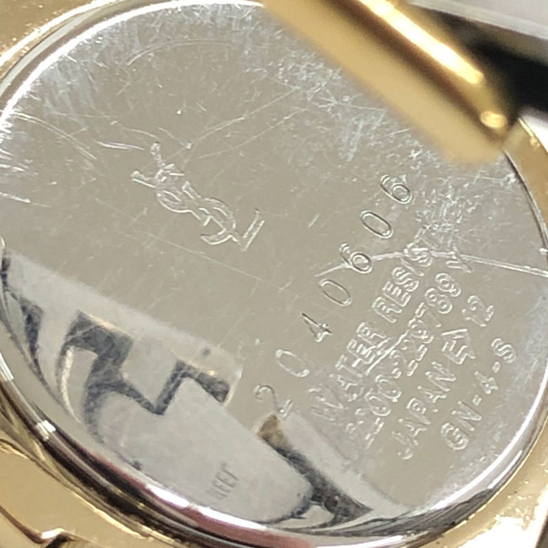 イヴ・サンローラン YVES SAINT LAURENT 腕時計 コンビカラー QZ