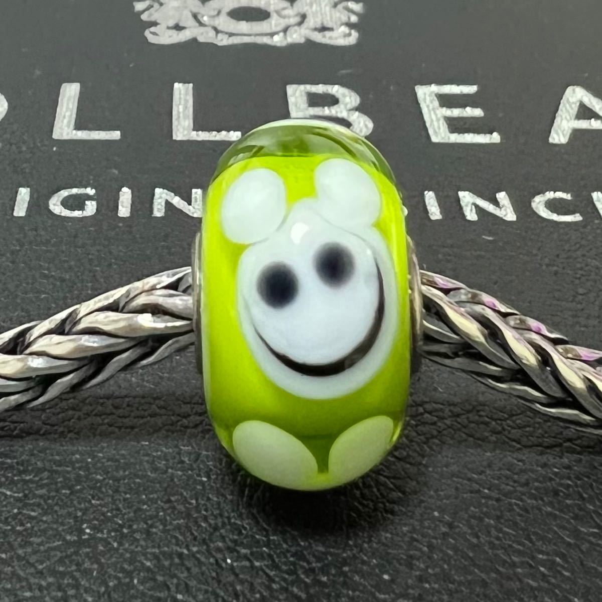 マンガビーズ スマイル ニコちゃん トロールビーズ trollbeads TROLLBEADS ガラスビーズ