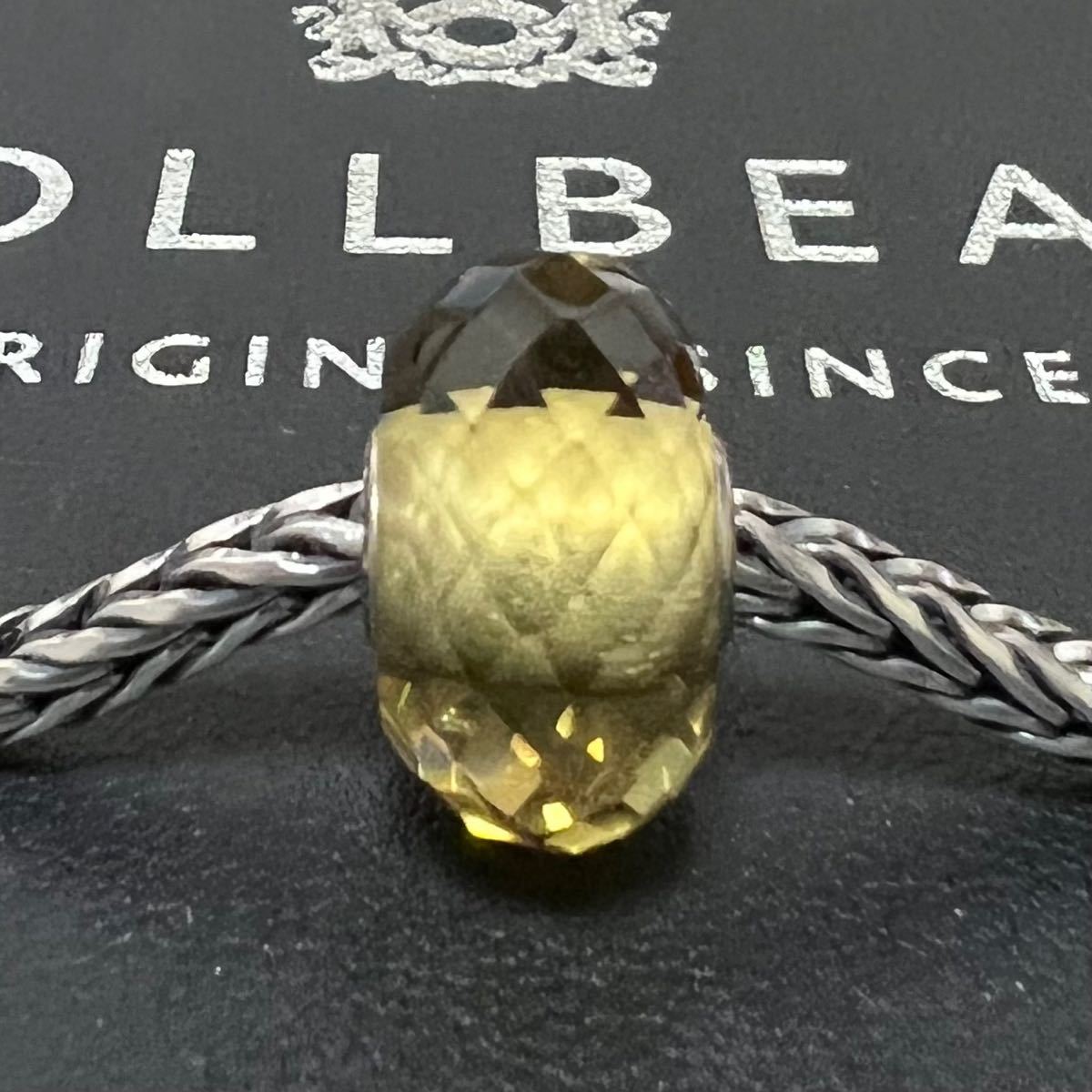 ゴールデンクォーツ トロールビーズ trollbeads 天然石 大人気