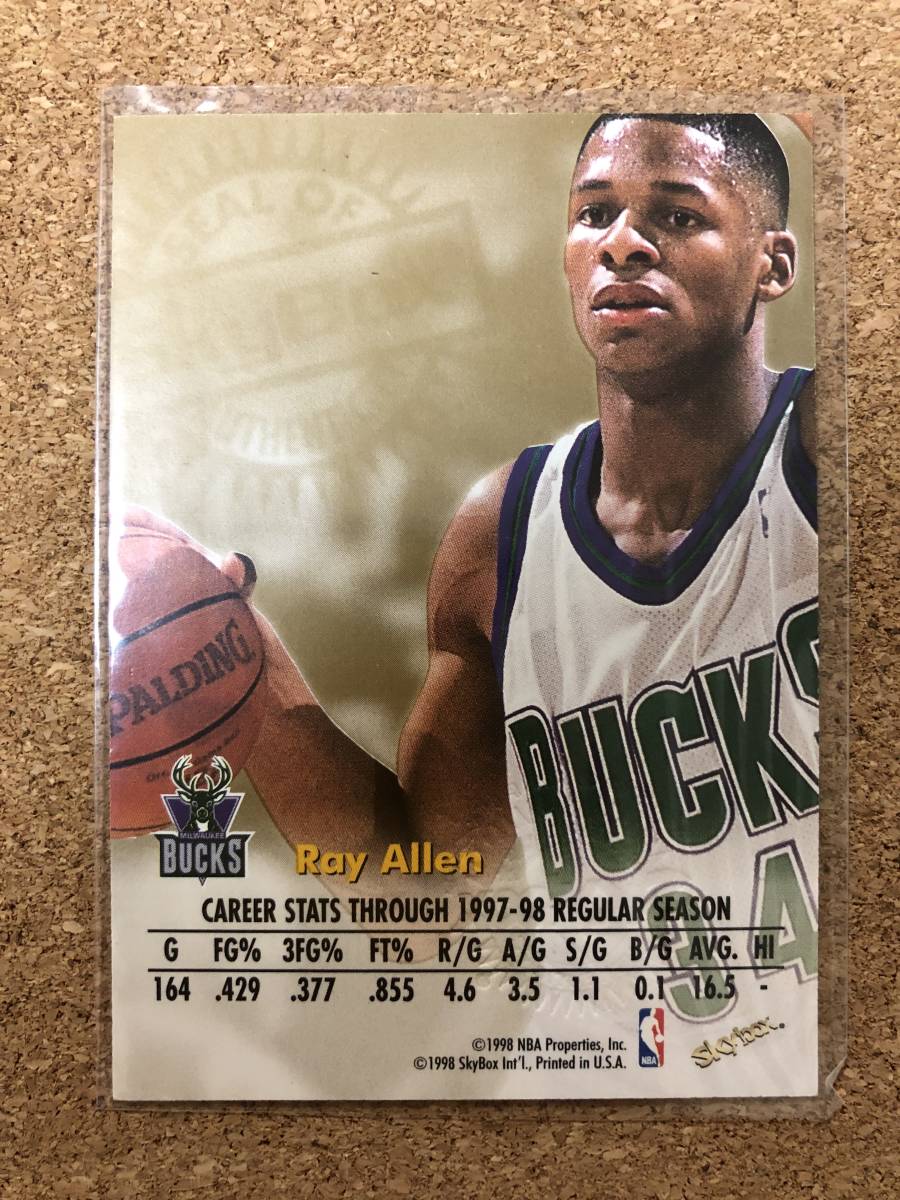 SKYBOX 98 Autographics RAY ALLEN | alyafi-ip.com