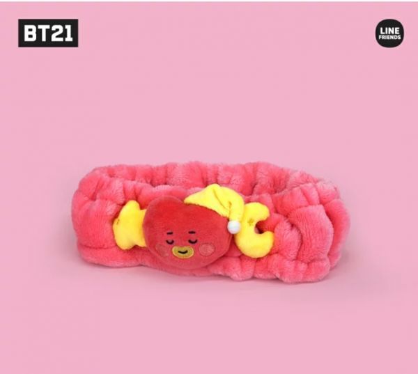 BT21 公式　TATA ぬいぐるみヘアバンド　韓国　K-POP☆BTS 防弾少年団　V ブイ　ヴイ　テヒョン ヘアバンド　_画像1