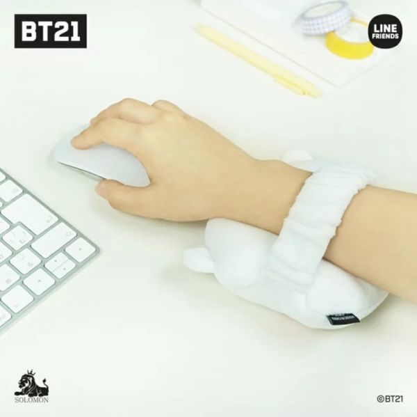 BT21 公式　MANG ぬいぐる手首クッション　韓国　K-POP☆BTS 防弾少年団　J-HOPE ジェイホープ　クッション　リストレスト　_画像5