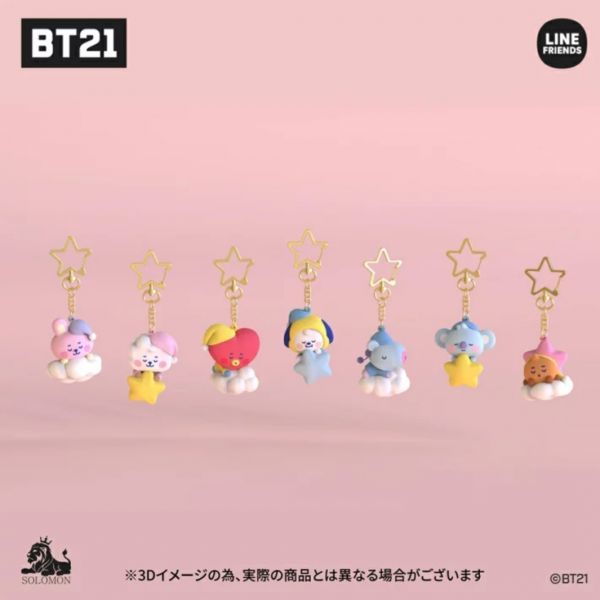 BT21 公式 フィギュアキーリング BTS ジョングク キーリング　 アクセサリー (COOKY)_画像3