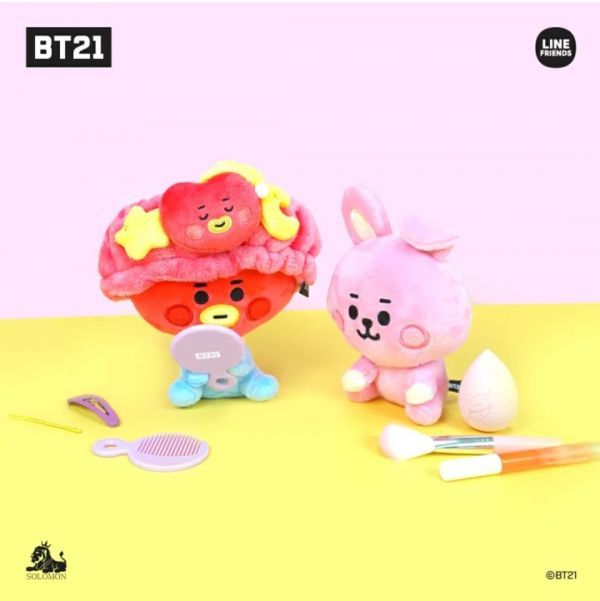 BT21 公式　TATA ぬいぐるみヘアバンド　韓国　K-POP☆BTS 防弾少年団　V ブイ　ヴイ　テヒョン ヘアバンド　_画像4