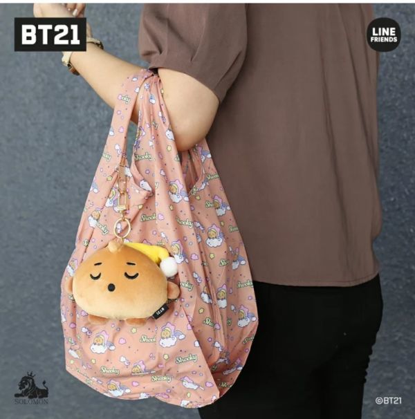 BT21 公式　MANG ぬいぐるみエコバッグ　韓国　K-POP☆BTS 防弾少年団　J-HOPE ジェイホープ　エコバッグ_画像3