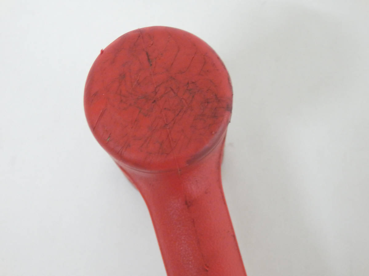 104H134F◆Snap-on スナップオン デッドブローハンマー 16oz 450g HBBD16 レッド 中古_画像8