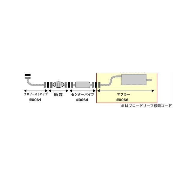 ミニキャブバン U61V U62V 後期■新品マフラー純正同等/車検対応065-81_画像2