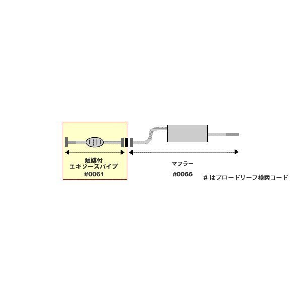 新品 エキゾーストパイプ キャリイ 型式 DA52T DB52T純正同等/車検対応 HST品番：096-870C_画像2