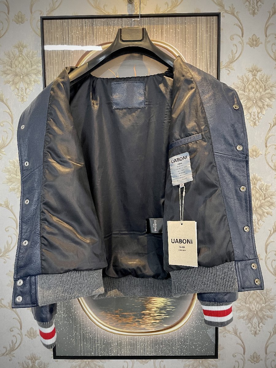 最高級限定◇UABONI*Paris*ユアボニ*レザージャケット*EU製*フランス