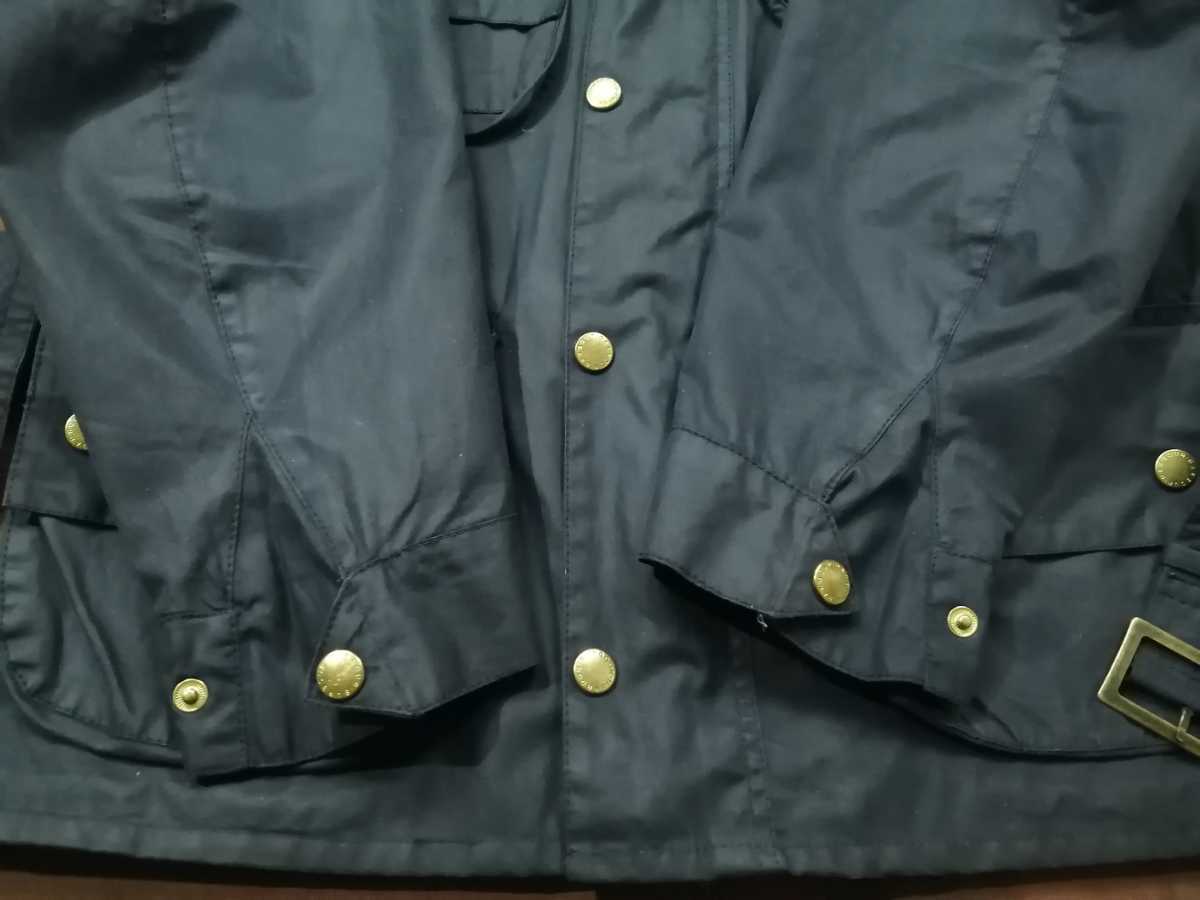 Barbour International A7 Brass M ◎ミントコンディション　英国製 バブアー インターナショナル 　オイルドジャケット