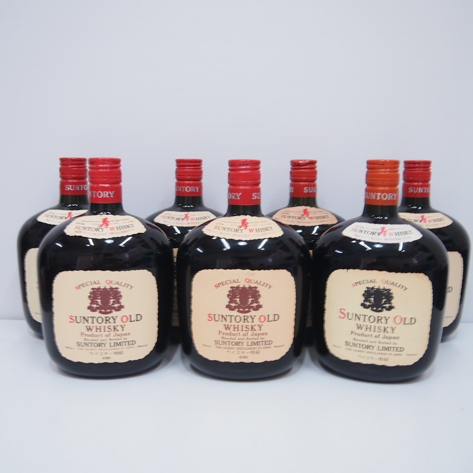 G20863G20377G20376M 7本セット SUNTORY OLD WHISKY サントリー