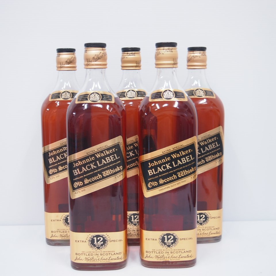 L19097L19101L19099HM 5本セット Johnnie Walker ジョニーウォーカー