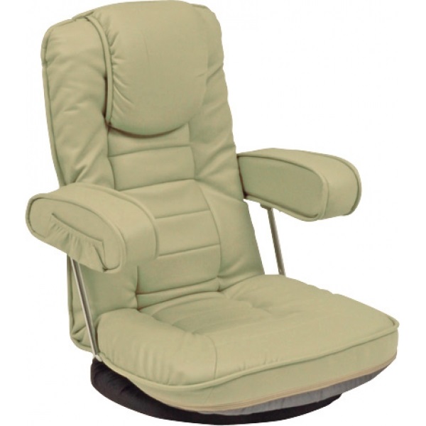 大流行中！ 座椅子（ベージュ）　LZ-1081LGY 座椅子