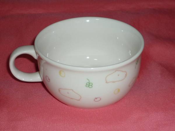 激レア！カワイイ♪ 2007年 カピバラさん 陶器製 スープカップ (非売品)②_画像2