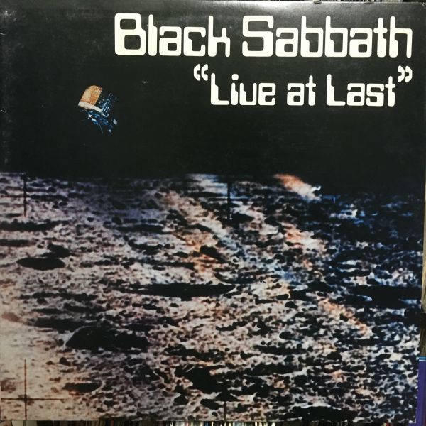 【レア★ライブ盤LP】Black Sabbath「Live At Last」ライナー付 パラノイド ライブ レコード dev large [ROCK]　_画像1