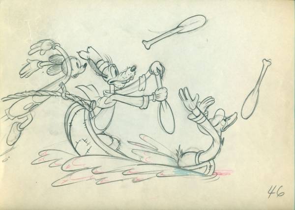 激安正規品 原画 ミッキー　ドナルド　グーフィー ディズニー セル画 入手困難 Disney レア 限定 その他
