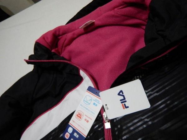 [ new goods ]FILA with cotton jacket lady's S