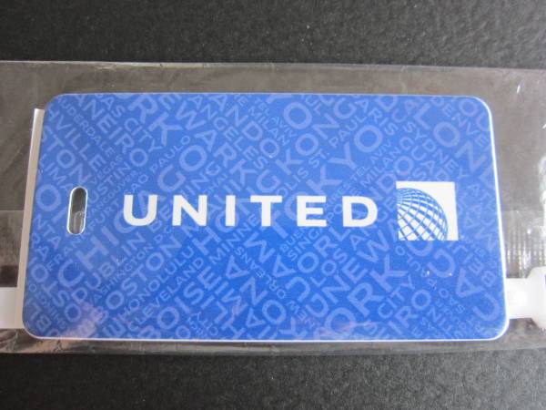 United Airlines ■ Пластиковые теги ■ Новые неиспользованные