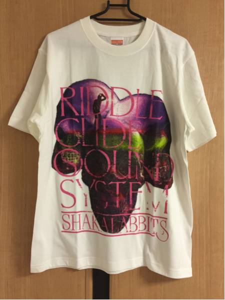 SHAKALABBITS Riddle Glide Soundsystem 2008-2009 Tシャツ サイズM シャカラビッツ 釈迦兎_画像1