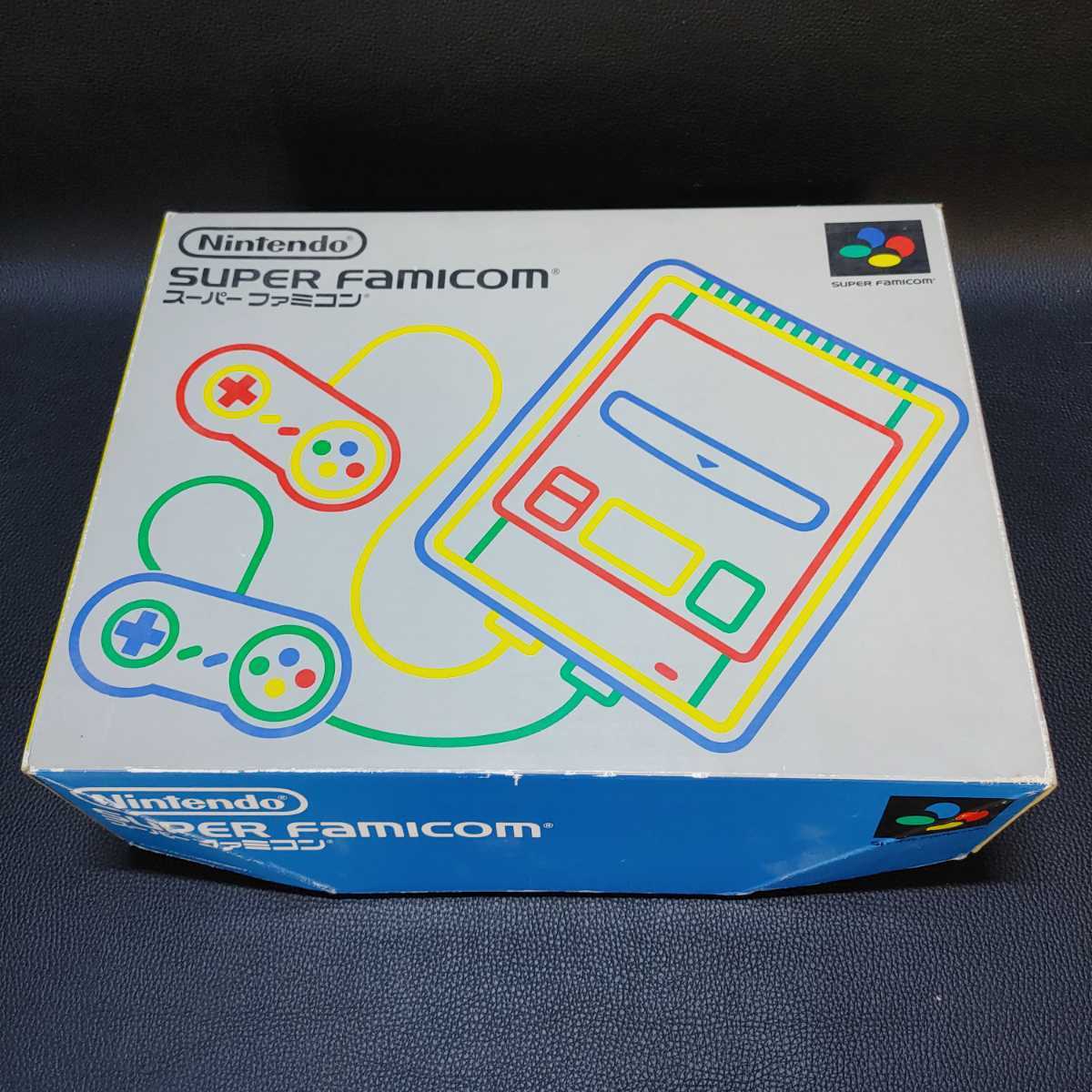Nintendo 任天堂 スーパーファミコン スーファミ 本体 コントローラー ACアダプター 説明書 箱付き 番号一致　_画像1
