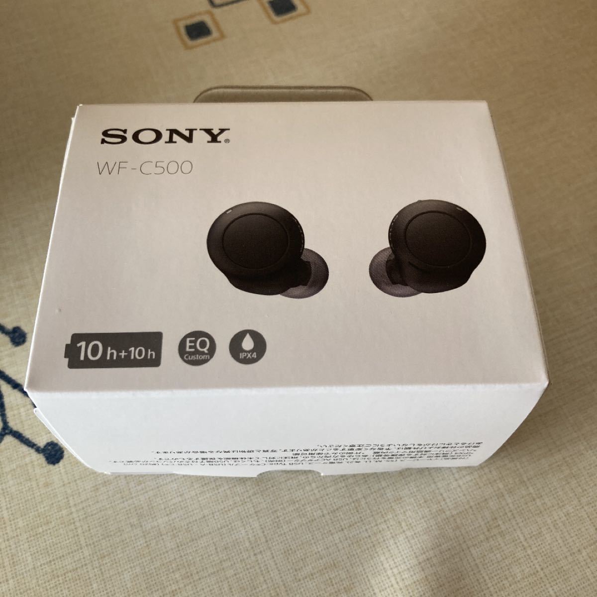 SONY ブラック ワイヤレスステレオヘッドセット WF-C500-B SONY ブラック ワイヤレスステレオヘッドセット WF-C500-B