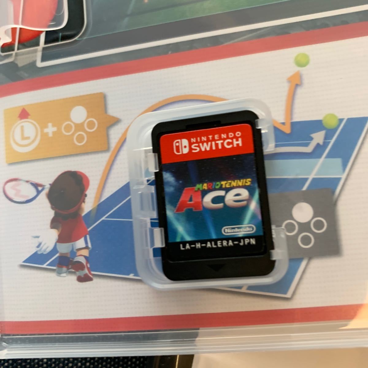 マリオテニス　エース Nintendo Switch ニンテンドースイッチ ソフト　おまけニンテンドーラボ三本付き