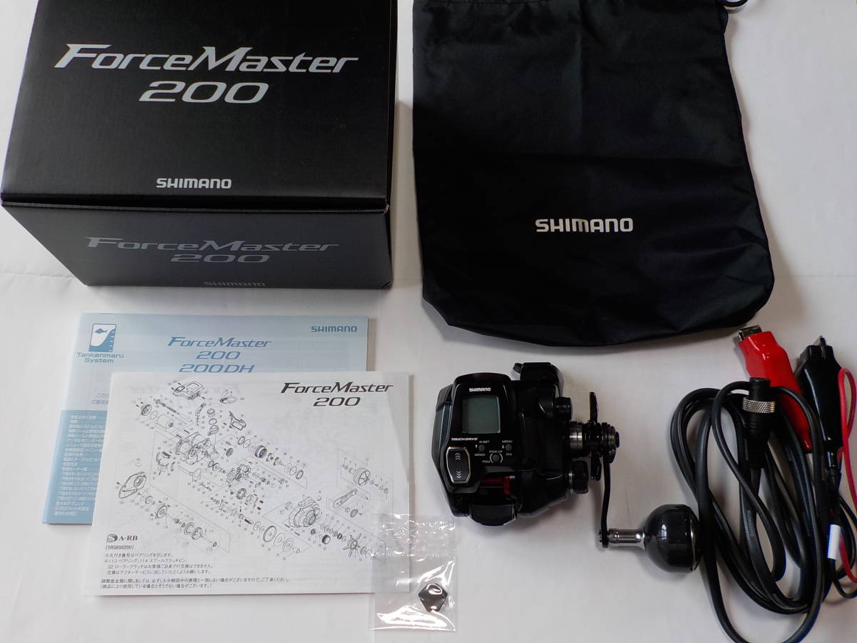 21 フォースマスター 200 右ハンドル 未使用品 シマノ www.gastech.com.tr