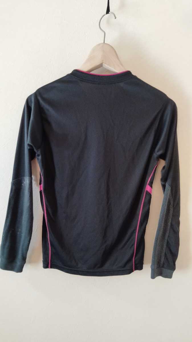  free shipping ) Asics ( lady's S size, dry material specification ) long sleeve shirt training shirt undershirt ASICS running 