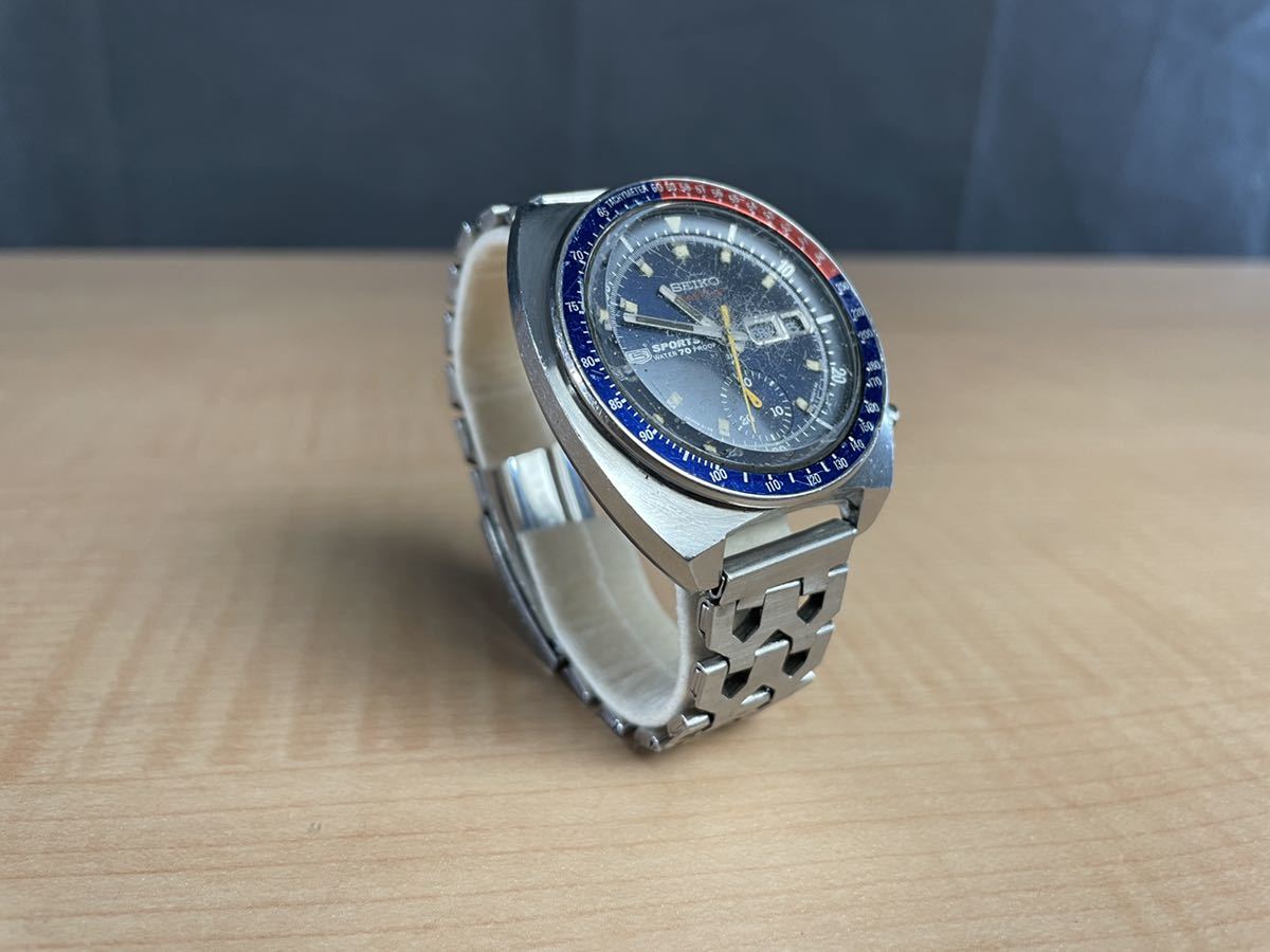 スピードタイマー】6139-6000 SEIKO 5セイコー ファイブ スピード