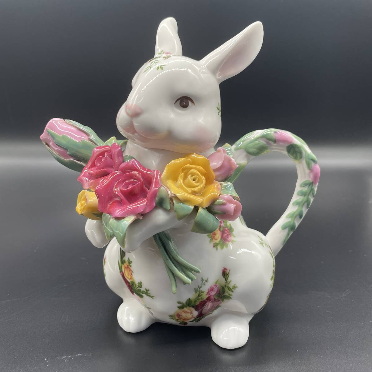 美品!ロイヤルアルバート うさぎ ティーポット www.esole.eu