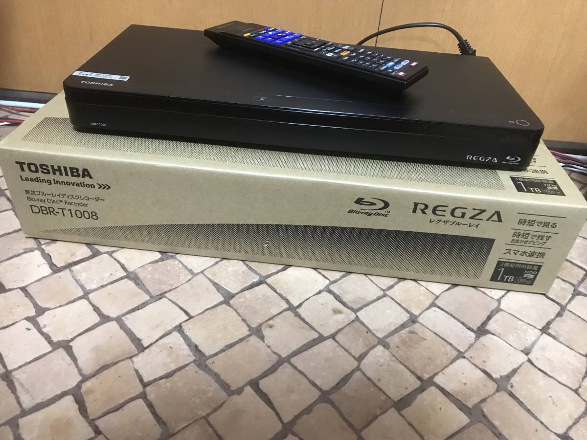 包装無料東芝 - TOSHIBA REGZA レグザブルーレイDBR-T3008の通販 by