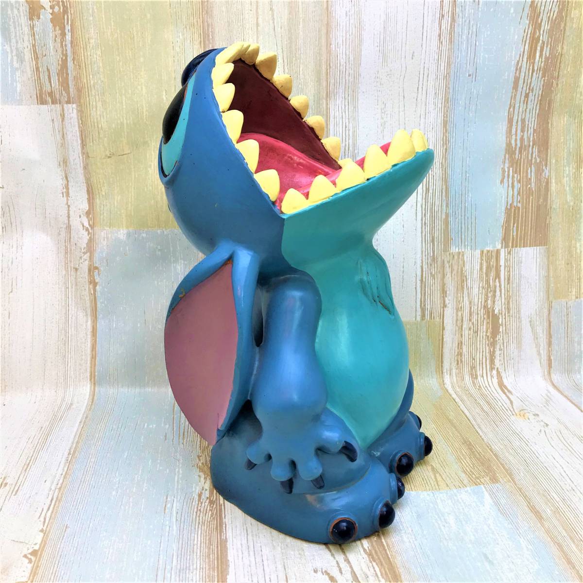  rare * Lilo & Stitch Lilo & Stitch umbrella stand case pot vase big figure Alien . work 626 number * Disney Disney TDL