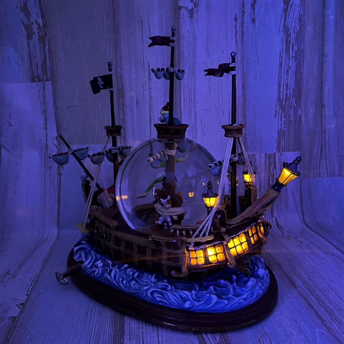 激レア☆ピーターパン Peter Pan 海賊船 フック船長 チクタク 激レア☆ピーターパン Peter Pan 海賊船 フック船長 チクタク