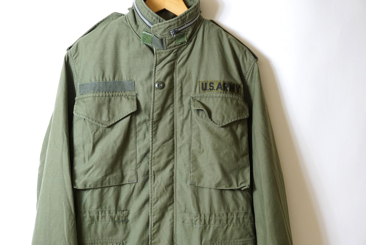 60年代 アメリカ軍 M-65 フィールドジャケット セカンド アルミジップ