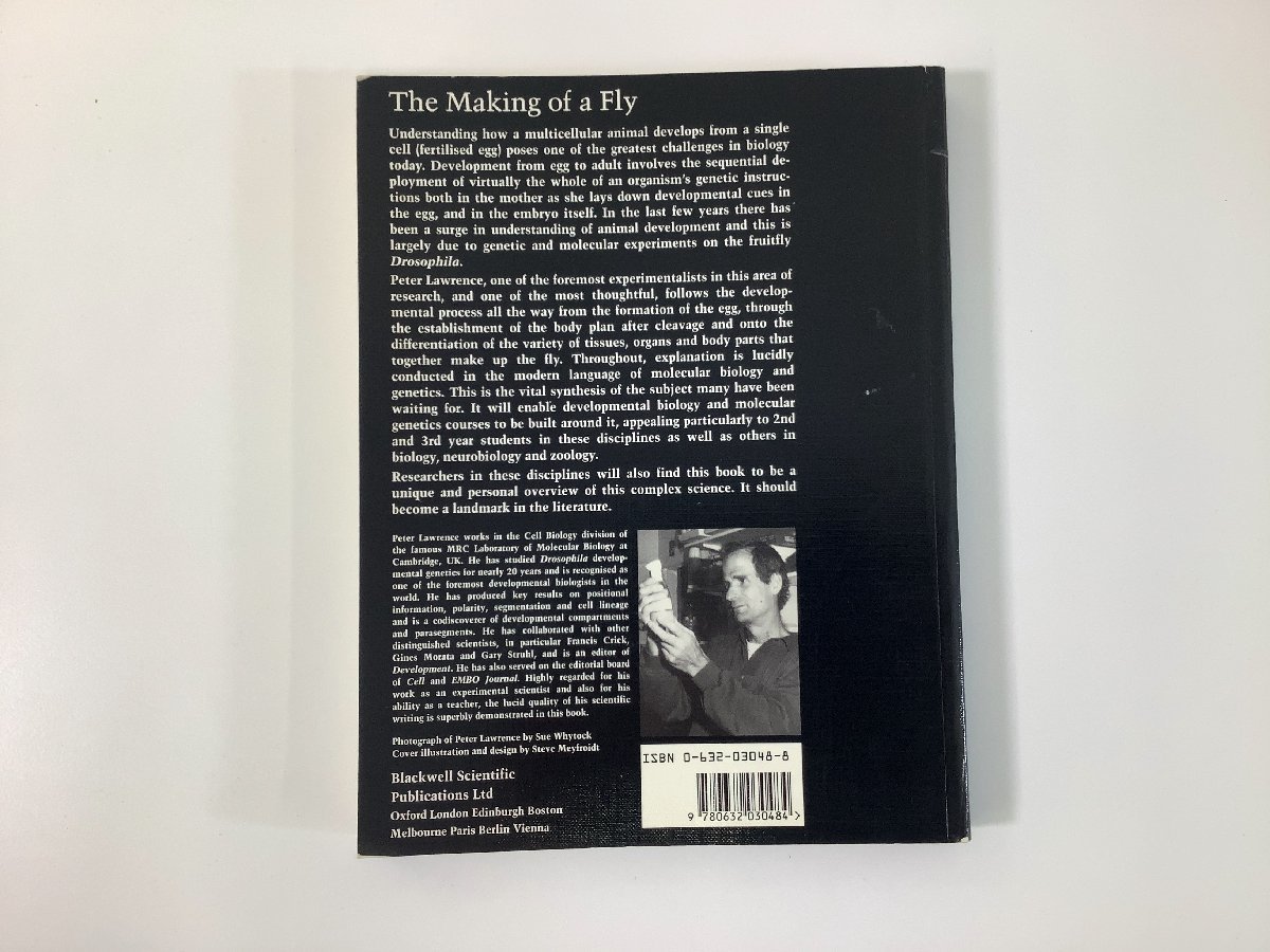 The Making of a Fly ハエの構成　動物デザインの遺伝学　洋書/英語/昆虫/分子生物学/蝿/【ta03c】_画像2