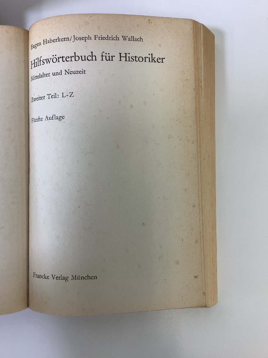 【まとめ】歴史辞典　6冊セット　洋書/ドイツ語/Worterbuch/Geschichte/【ta01b】_画像7