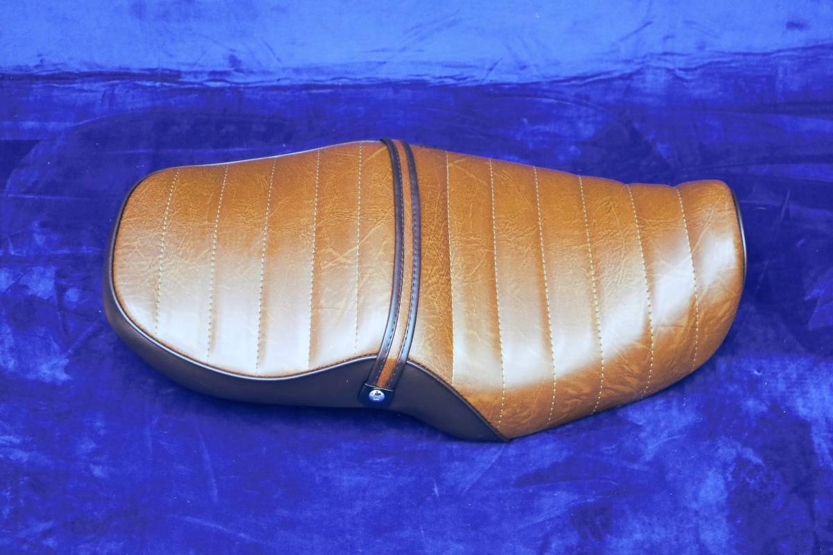ヤフオク! バリオス 1型 茶 ツートン タックロールシート/鋲 ZR... バリオス1型タックロールシート茶色