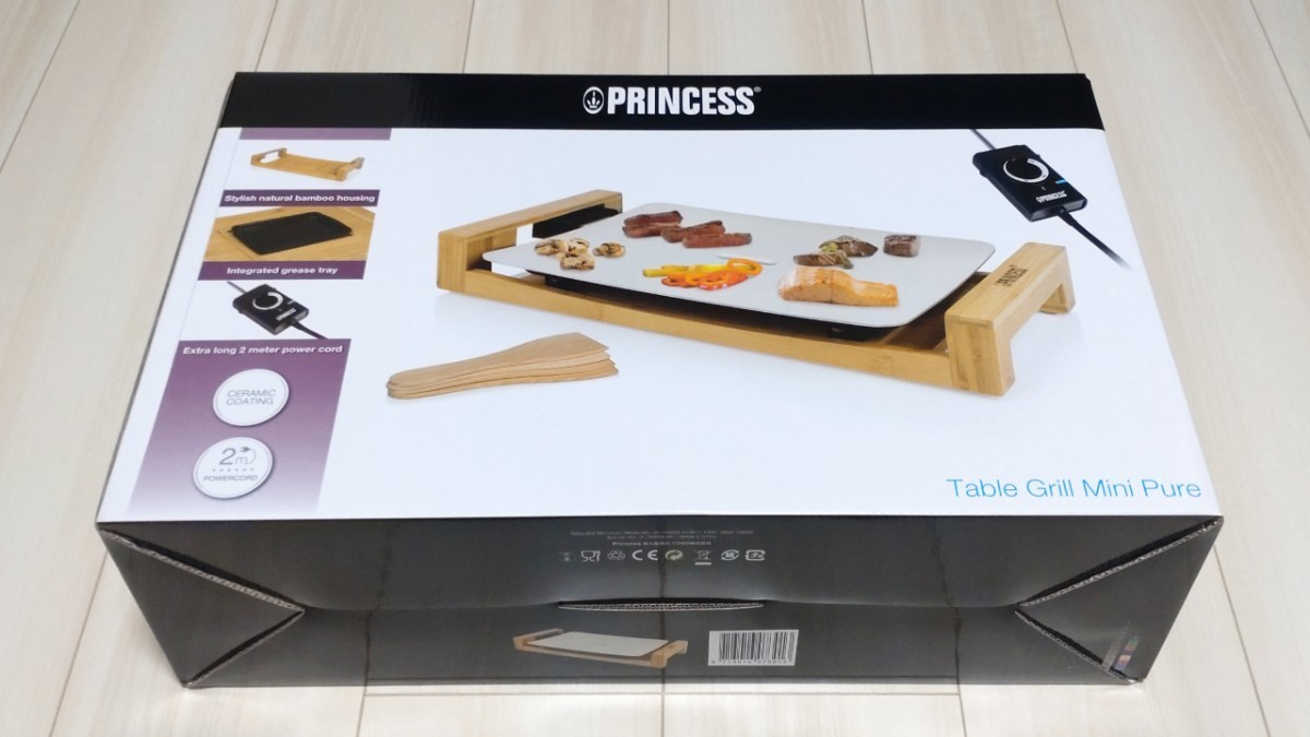 未使用☆PRINCESS Table Grill Mini Pure www.expressinter.com