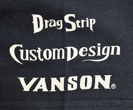 vanson×LOONEY TUNESコラボ 天竺半袖Tシャツ◆vanson スミクロLサイズ LTV-2206 バンソン ヴァンソン ルーニー ロードランナー 刺繍_画像4