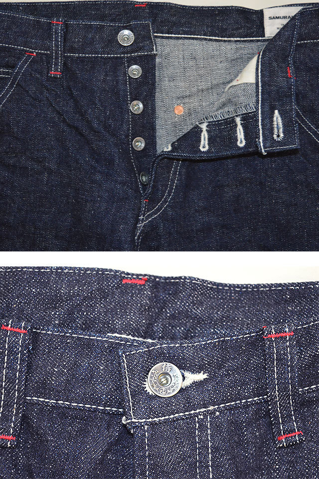 17oz.. road cell bichi Denim pe Inter work pants * Samurai jeans indigo 36inch 36 -inch SJ310DX17oz SAMURAI JEANS made in Japan 
