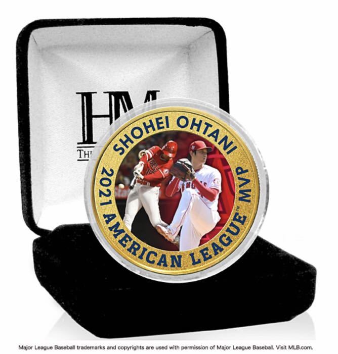 お宝】希少シリアル エンゼルス 大谷翔平選手2021アメリカンリーグ MVP