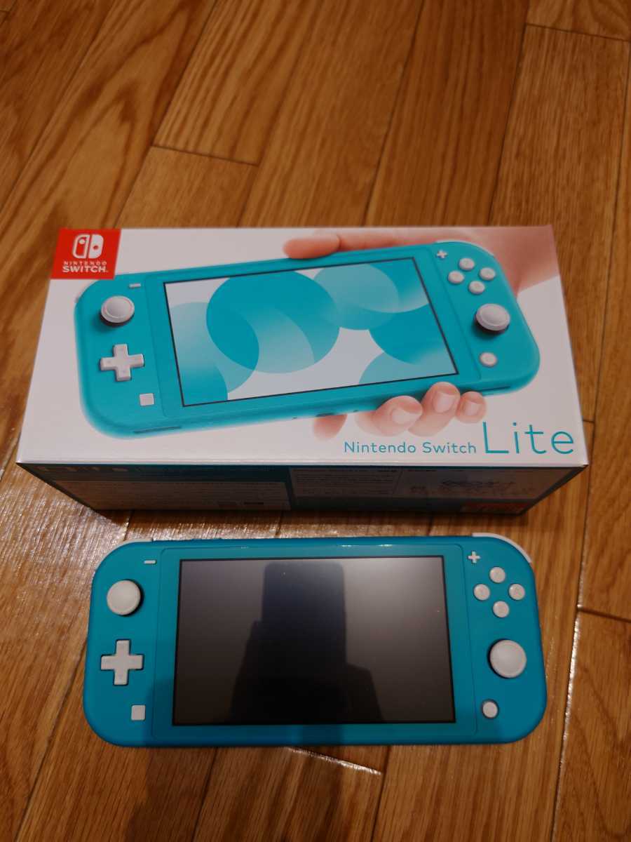 Nintendo Switch Lite ターコイスブルー 品 ACアダプター無し メモリー