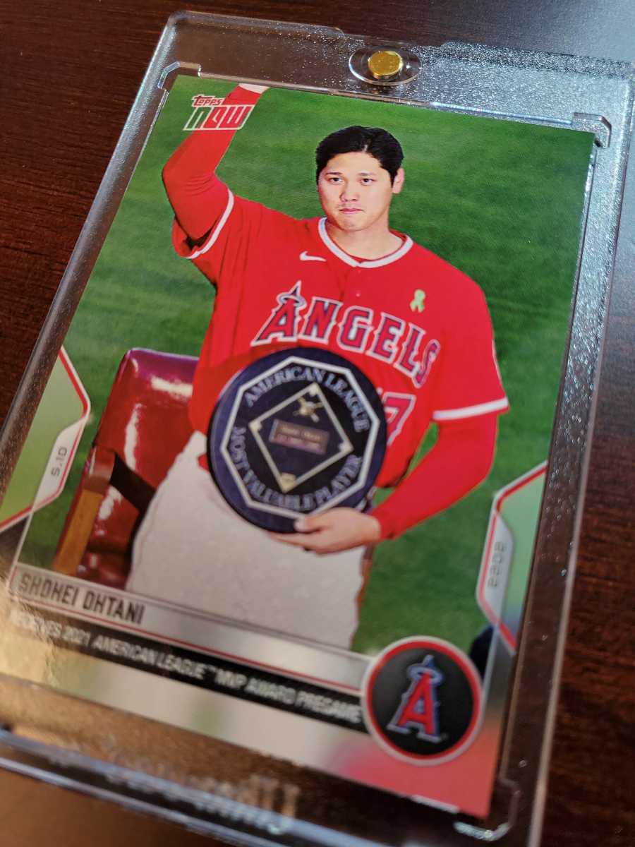 大谷翔平 Topps 2022 2021年アメリカンリーグMVP授賞式 | daadvs.com