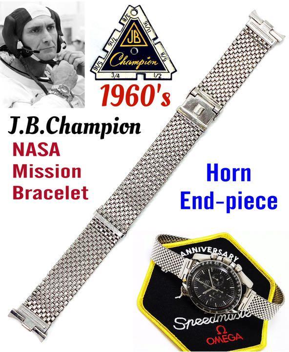 1960's☆J.B.Champion☆NASA ミッションベルト☆ オメガ スピード